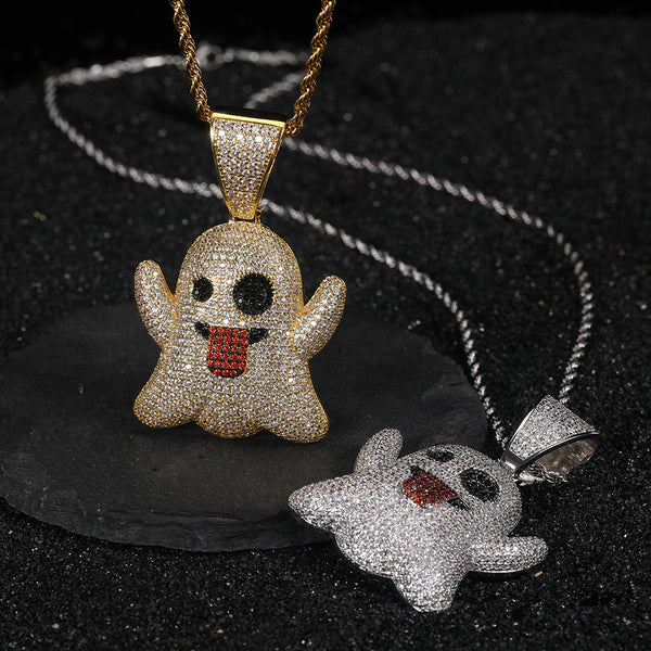 The "Spook" Iced Hiphop Pendant